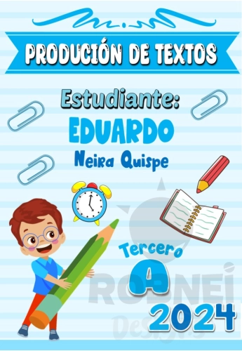 Produccion de Textos Celeste Caratula